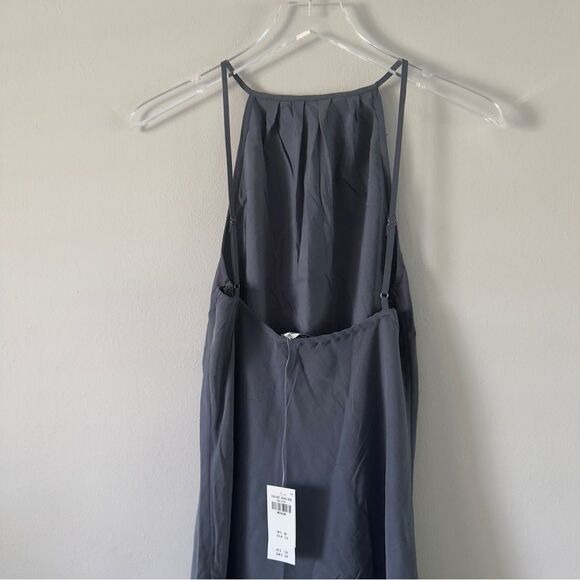 ⭕️ Abercrombie & Fitch Maxi Dress Grey - Picture 4 of 6